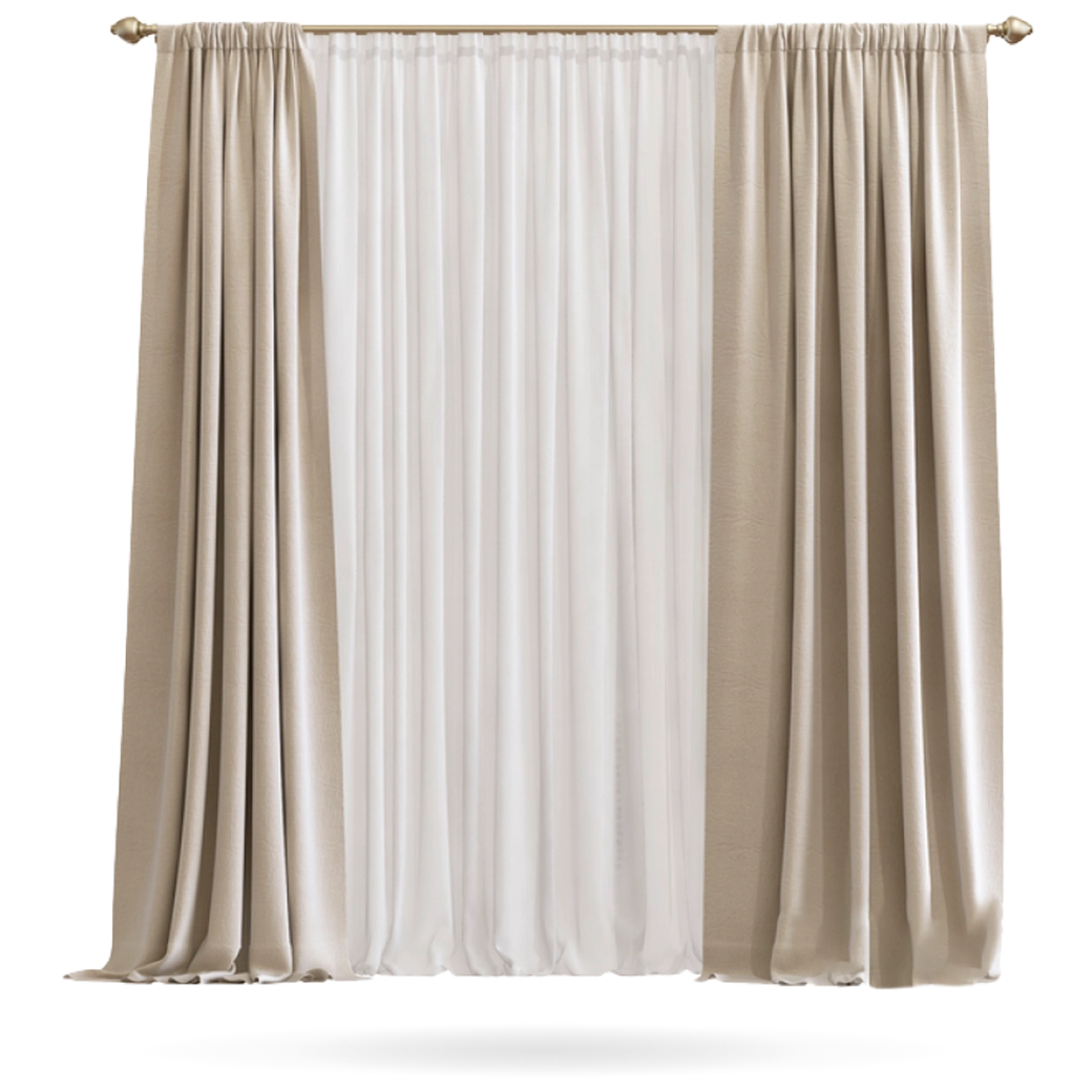 Шторы из тюля 1 кв.м.