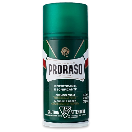 Пена для бритья с маслом эвкалипта и ментолом PRORASO