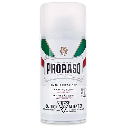 Пена для бритья с зеленым чаем и овсом PRORASO