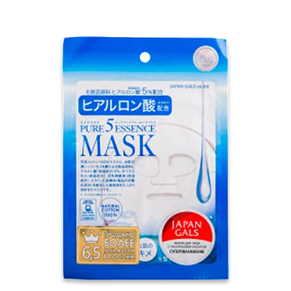 Маска с гиалуроновой кислотой JAPONICA JAPAN GALS PURE 5 ESSENCE